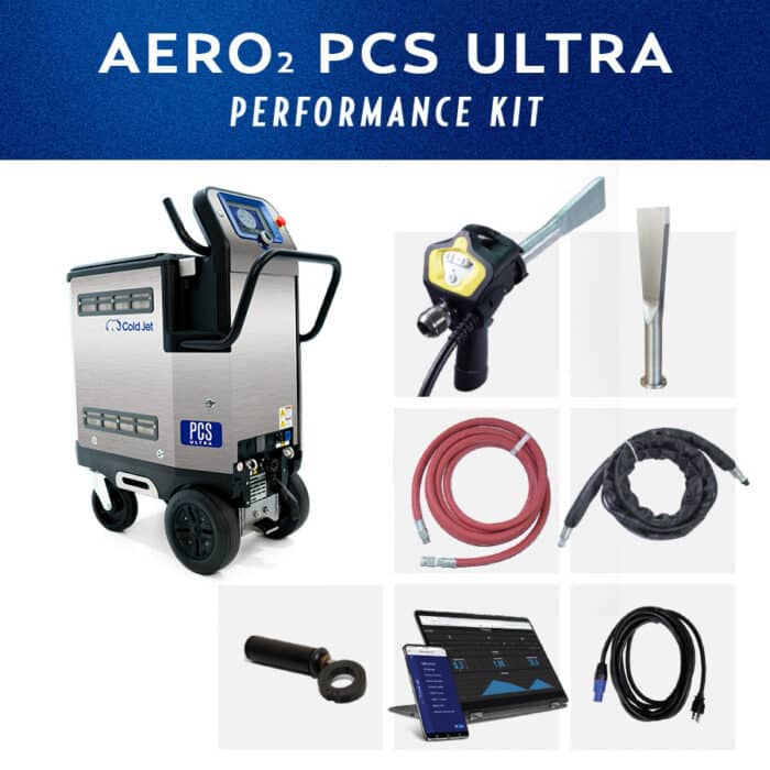 AERO2 PCS ULTRA dry ice blaster performance kit