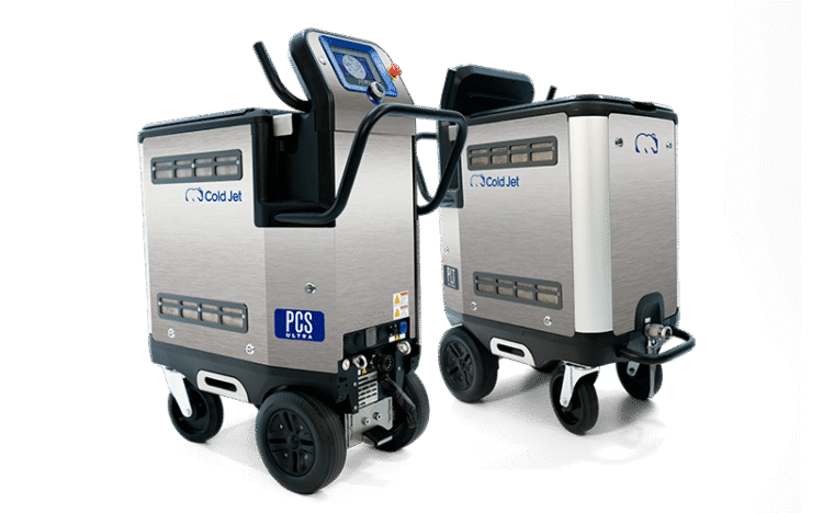 AERO2 PCS & PLT ULTRA dry ice blasters