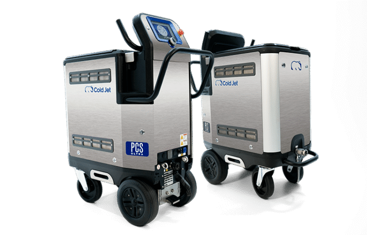 AERO2 PCS & PLT ULTRA dry ice blasters
