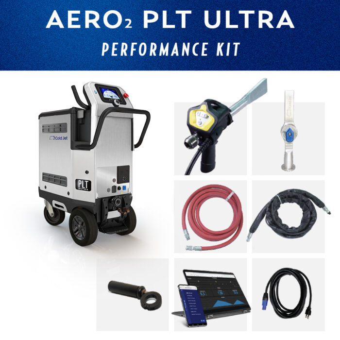 AERO2 PLT ULTRA dry ice blaster performance kit