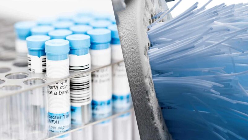 Dry ice for medical shipments