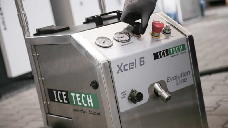 IceTech dry ice blasting machine
