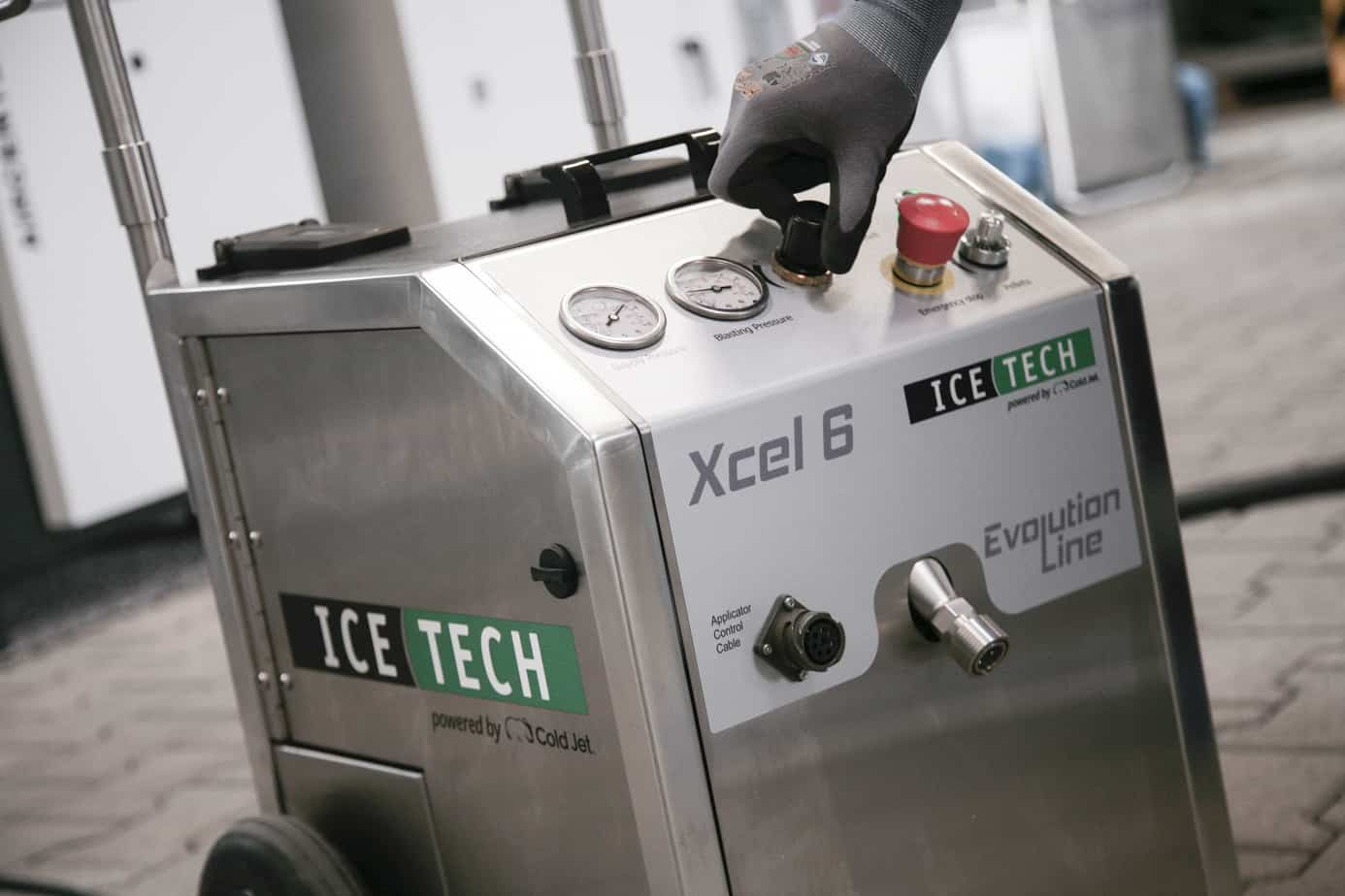 IceTech Trockeneis-Strahlanlage