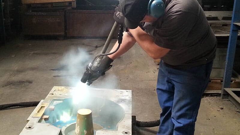 core box cleaning with dry ice