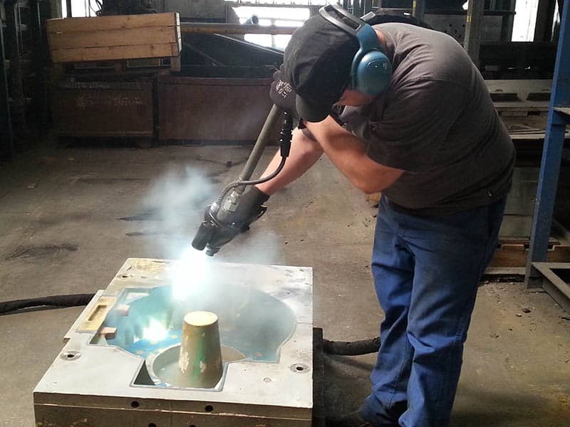core box cleaning with dry ice