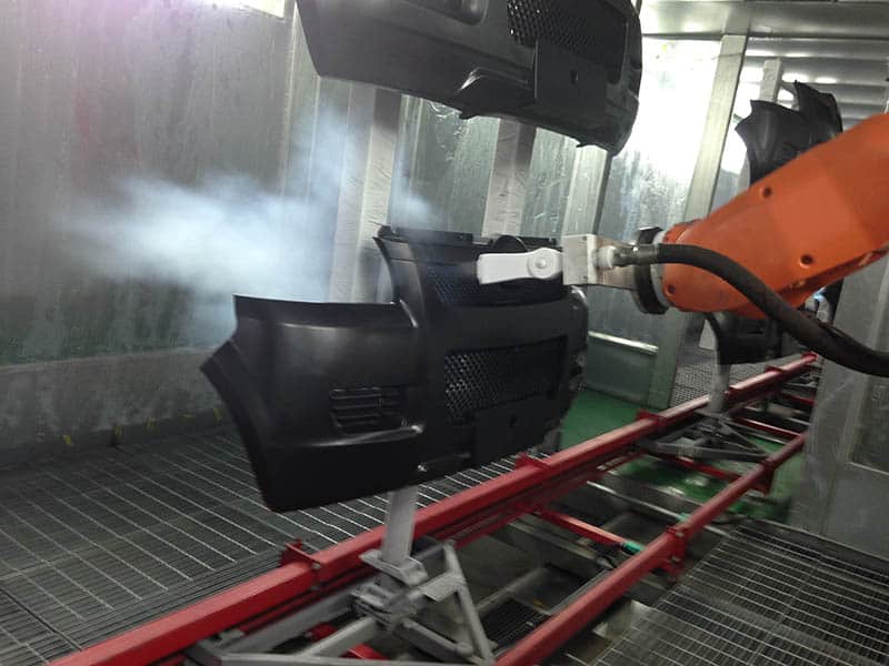 automotive surface preparation dry ice blasting