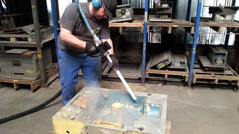 foundry dry ice blasting