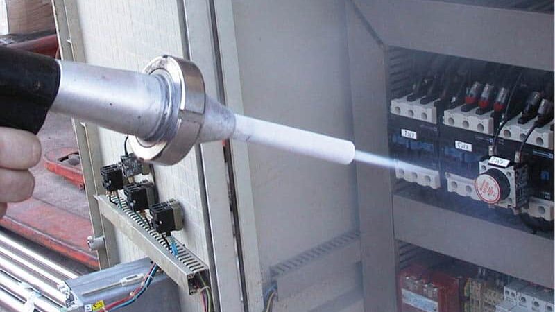 mining dry ice blasting