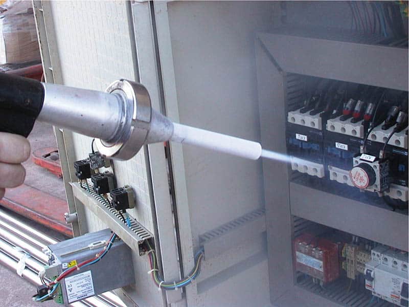 mining dry ice blasting