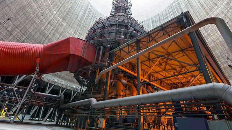 production d'électricité projection de glace sèche