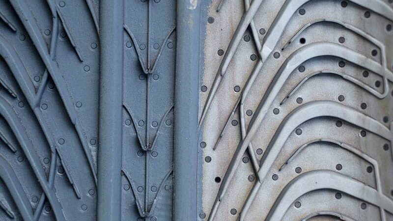 rubber tire dry ice blasting