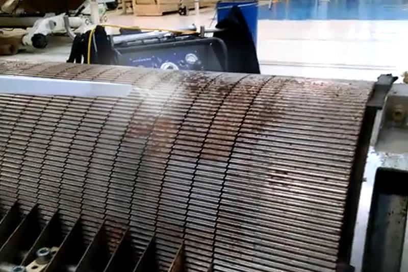 textiles dry ice blasting