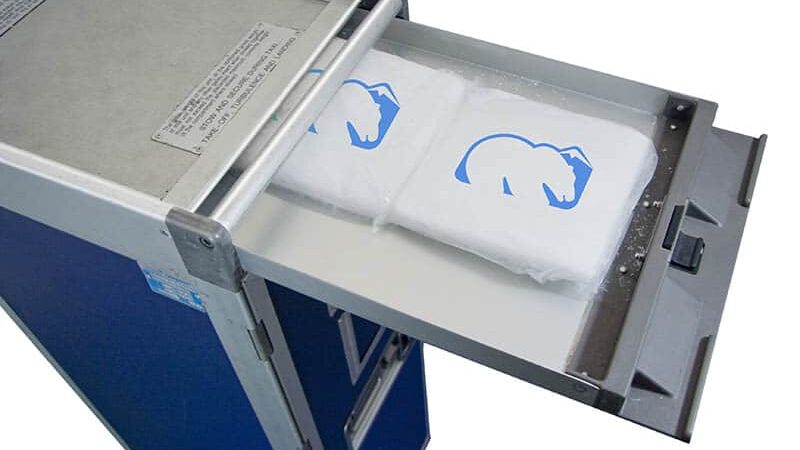 dry ice production for airline catering