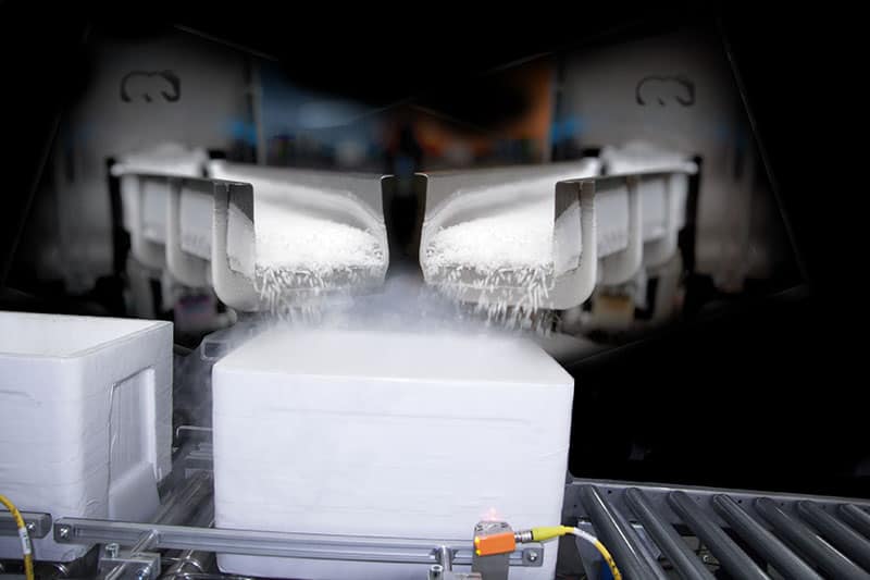 produkcji suchego lodu do zarządzania łańcuchem chłodniczym