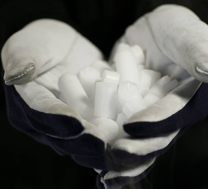 droogijsproductie voor voedselverwerking