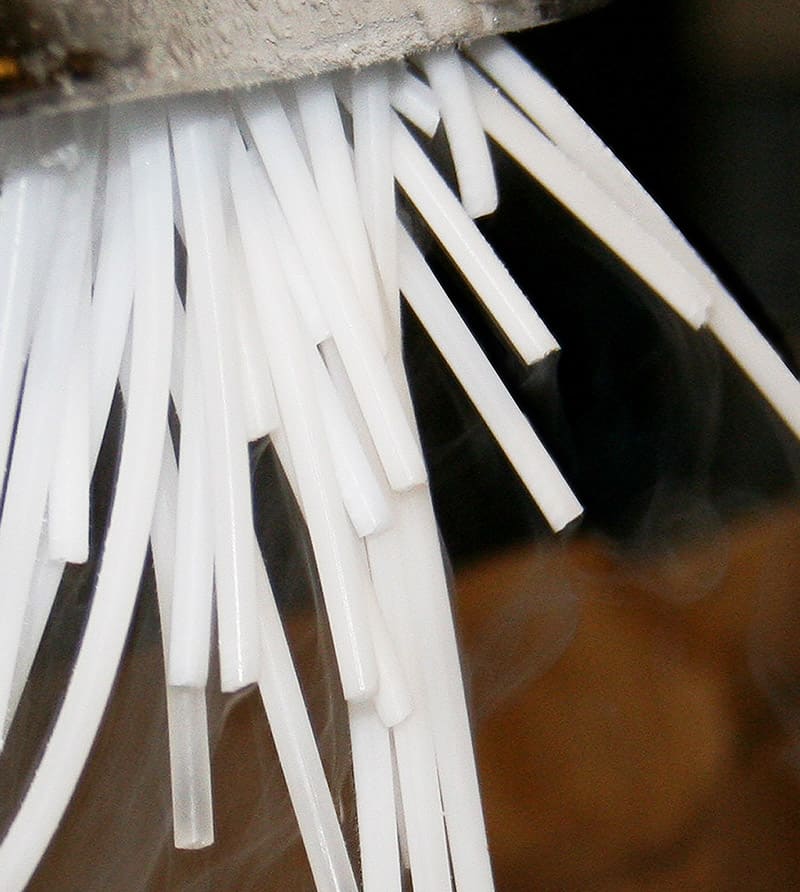 produzione di ghiaccio secco per la sabbiatura