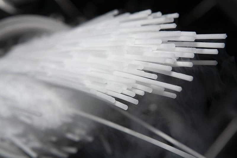 produzione di ghiaccio secco per la sabbiatura