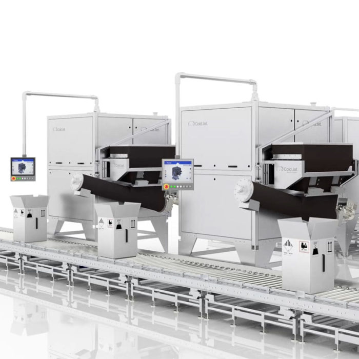 Integrated Dry Ice Dosing System Automated Line