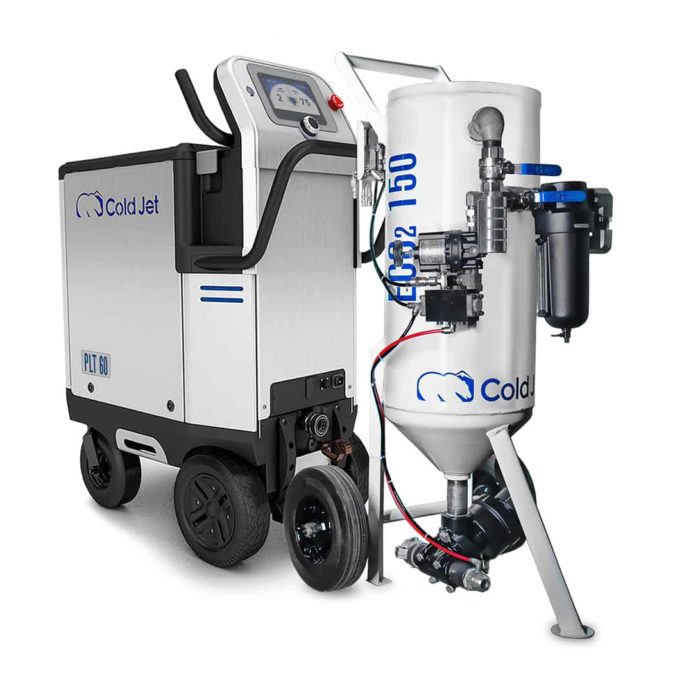 E-CO2 150 - Dry Ice Abrasive Blasting Equipment - Mixed Media Blasting  Equipment - Cold Jet