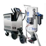 eco2 dry ice media blasting machine