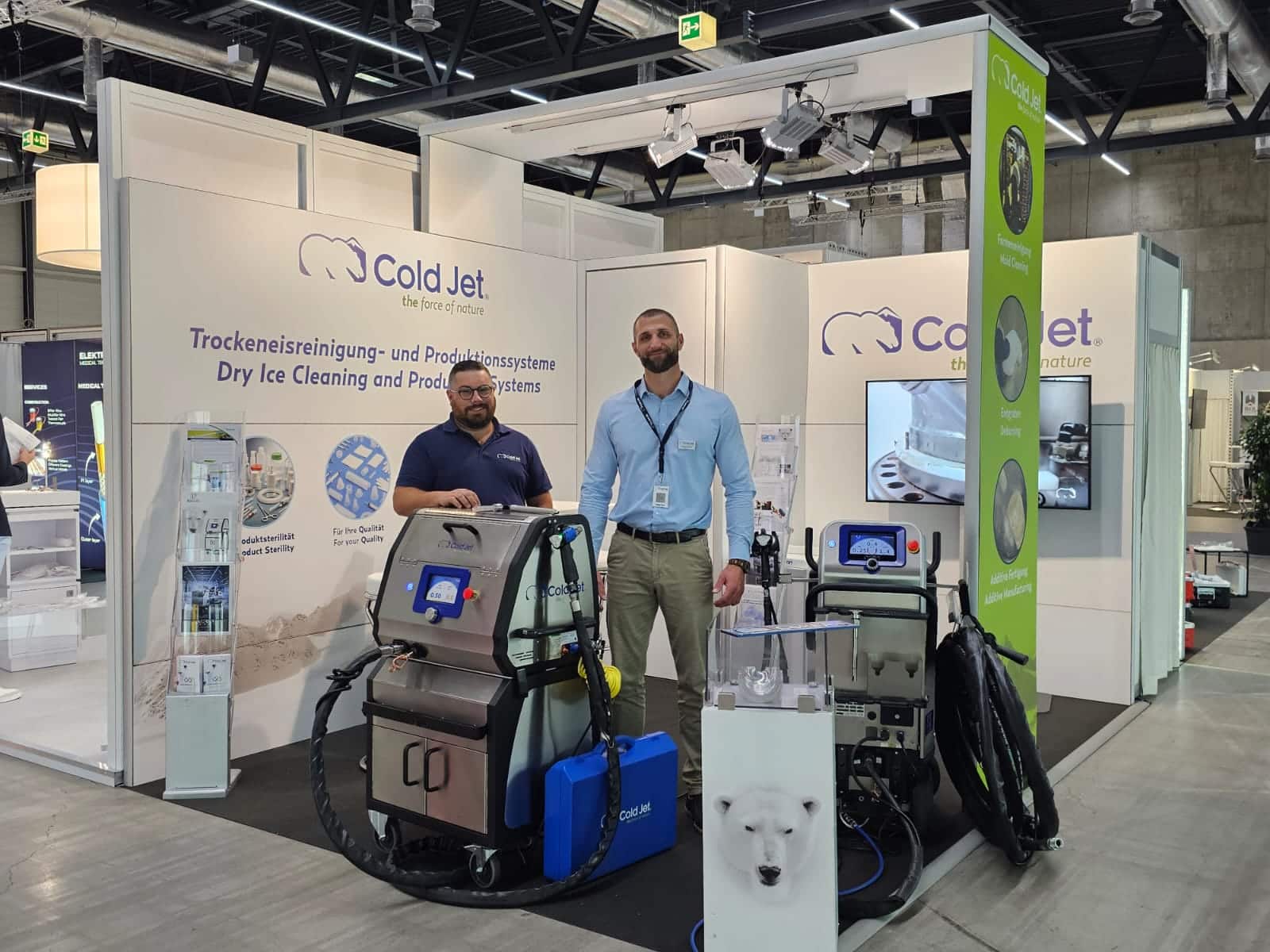 Cold Jet präsentiert seine neuesten Trockeneisstrahlgeräte auf der Swiss Plastics 2026