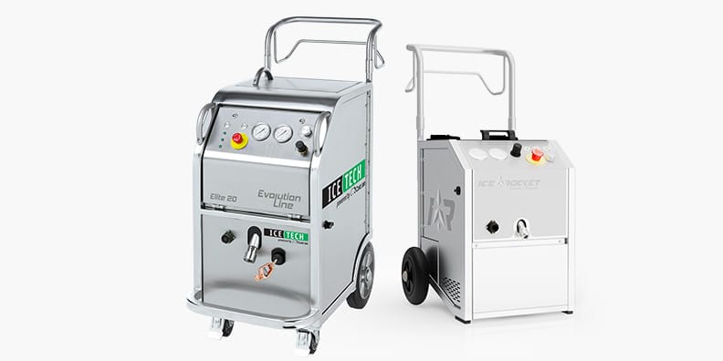 Elite 20 & IceRocket PLT dry ice blasters