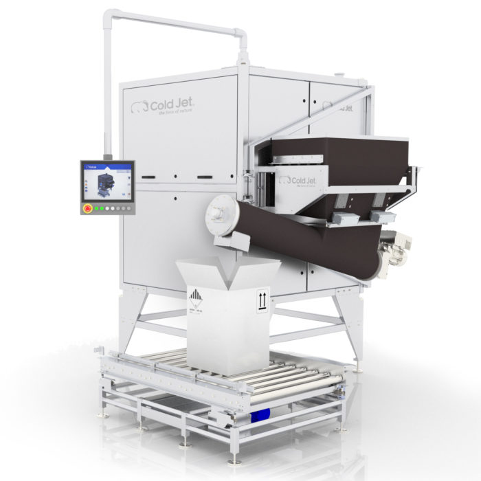 Integrated Dry Ice Dosing System with Scale