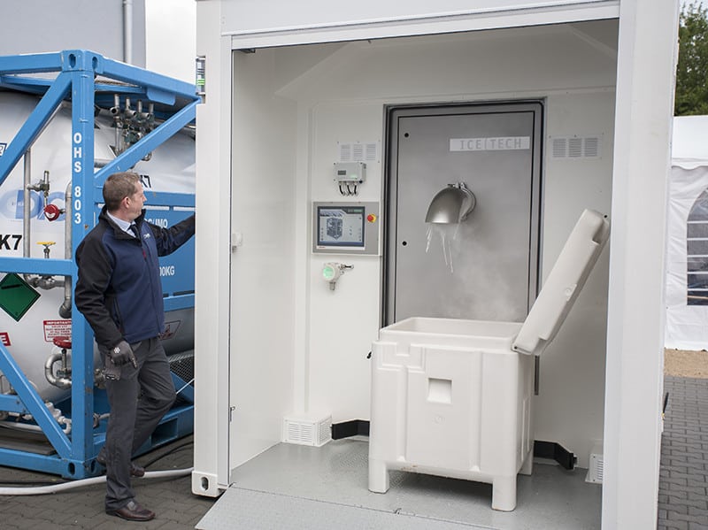 dry ice production machine icetech series