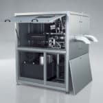 internal view of PR750H dry ice manufacturing machine