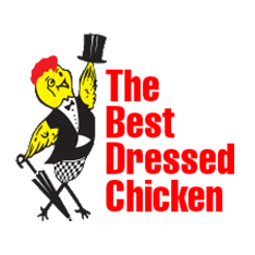 The Best Dressed Chicken Logo