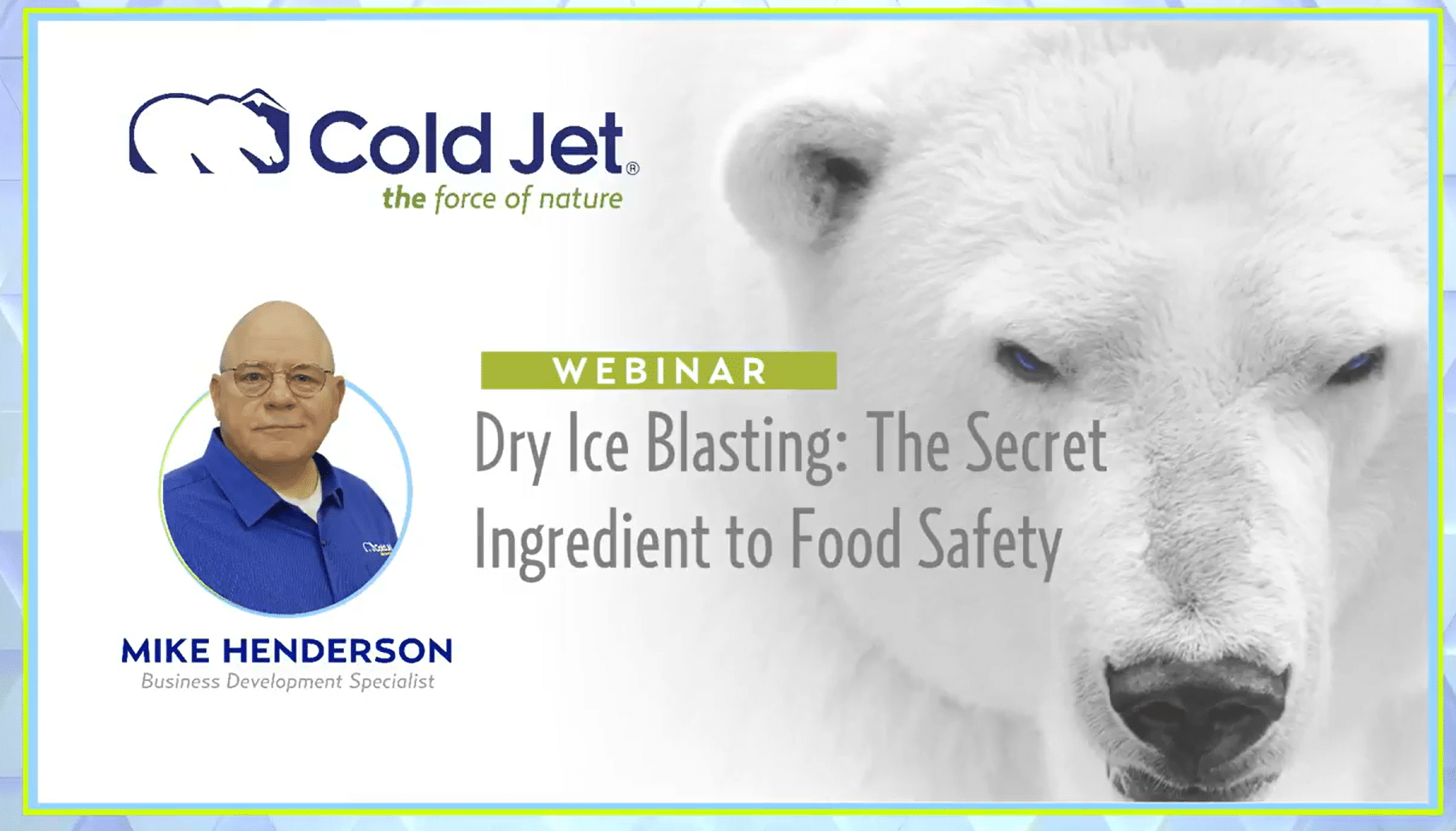 Dry Ice Blasting – The Secret Ingredient to Food Safety