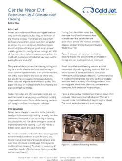 whitepaper about dry ice blasting for machine mold cleaning